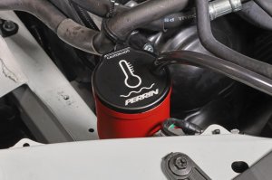 Toyota 86 Coolant Overflow Tank - Perrin Performance - Red - `13-`25 Toyota 86 Coolant Overflow Tank - Perrin Performance - Red - `13-`25